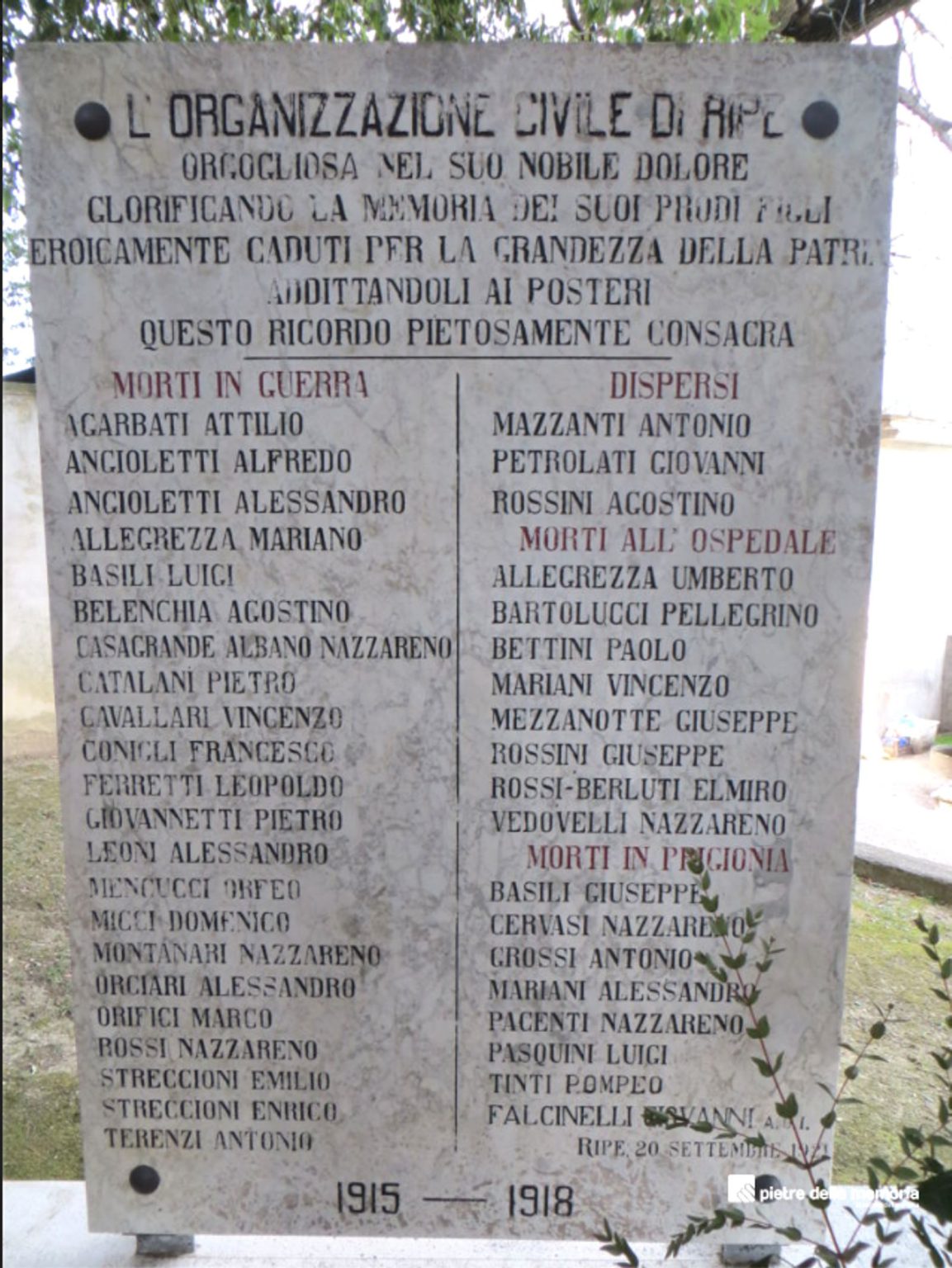 X10 RIPE TRECASTELLI (AN) MARCHE Associazione Nazionale Carristi d